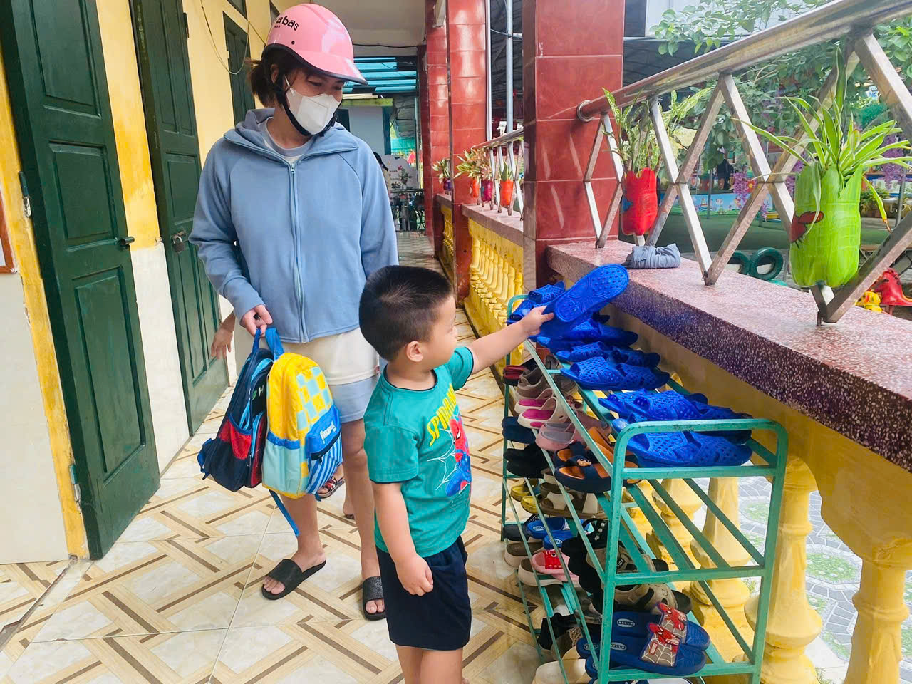 Ảnh rèn nề nếp trước thềm năm học mới