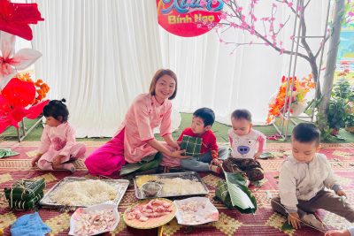 Xuân yêu thương của các bé 2 tuổi