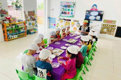 Dấu ấn tháng 4 – hành trình trải nghiệm đầy ý nghĩa của trường mầm non Nghĩa Trung