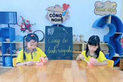 Giữ gìn vệ sinh cá nhân cho trẻ mầm non