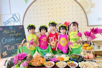 Video hoạt động trải nghiệm “Gánh xôi tuổi thơ” – Lớp MG 5 tuổi A3