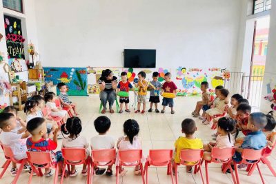 Đồng hành cùng trẻ trước năm học mới tại Trường Mầm non Nghĩa Trung
