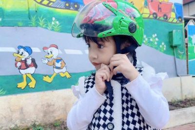 Sân chơi giao thông  – Nơi bé học và trải nghiệm tại trường mầm non Nghĩa Trung