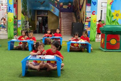 Sắc màu mùa hè tại trường mầm non Nghĩa Trung