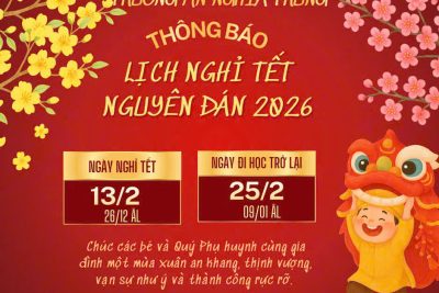 Lịch nghỉ Tết nguyên đán 2026