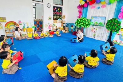 Hội giảng Trường mầm non Nghĩa Trung – Nơi hội tụ tài năng và tâm huyết