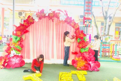 TRƯỜNG MẦM NON NGHĨA TRUNG – LAN TỎA SẮC XUÂN                                                   GIEO MẦM HẠNH PHÚC