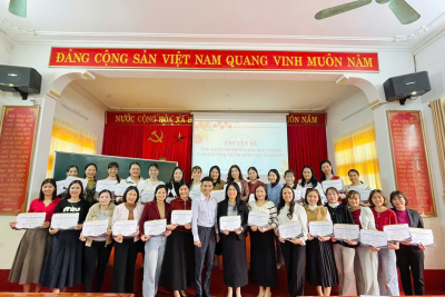 Tập huấn ứng dụng AI và giáo dục STEM/STEAM – Bước tiến trong đổi mới giáo dục