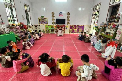 Giáo dục tính tự lập cho trẻ mầm non từ sinh hoạt hằng ngày!
