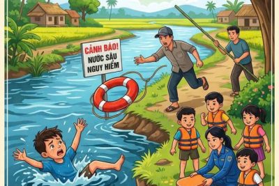 Tai nạn đuối nước – Mối nguy hiểm thầm lặng cướp đi tính mạng trẻ em