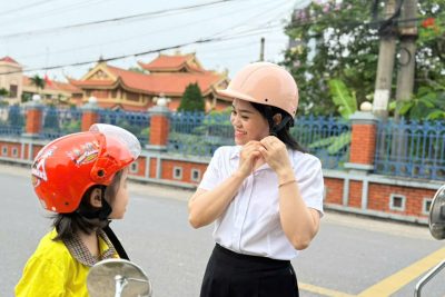 Giáo dục an toàn giao thông cho trẻ mầm non từ những điều nhỏ nhất!!