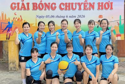 Video : Trường MN Nghĩa Trung tham gia giải bóng chuyền hơi tại đại hội TDTT xã Nghĩa Hưng lần thứ 1/ 2026