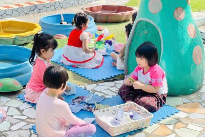 Hoạt động ngoài trời – Ươm mầm trải nghiệm, chắp cánh tuổi thơ tại Trường Mầm non Nghĩa Trung